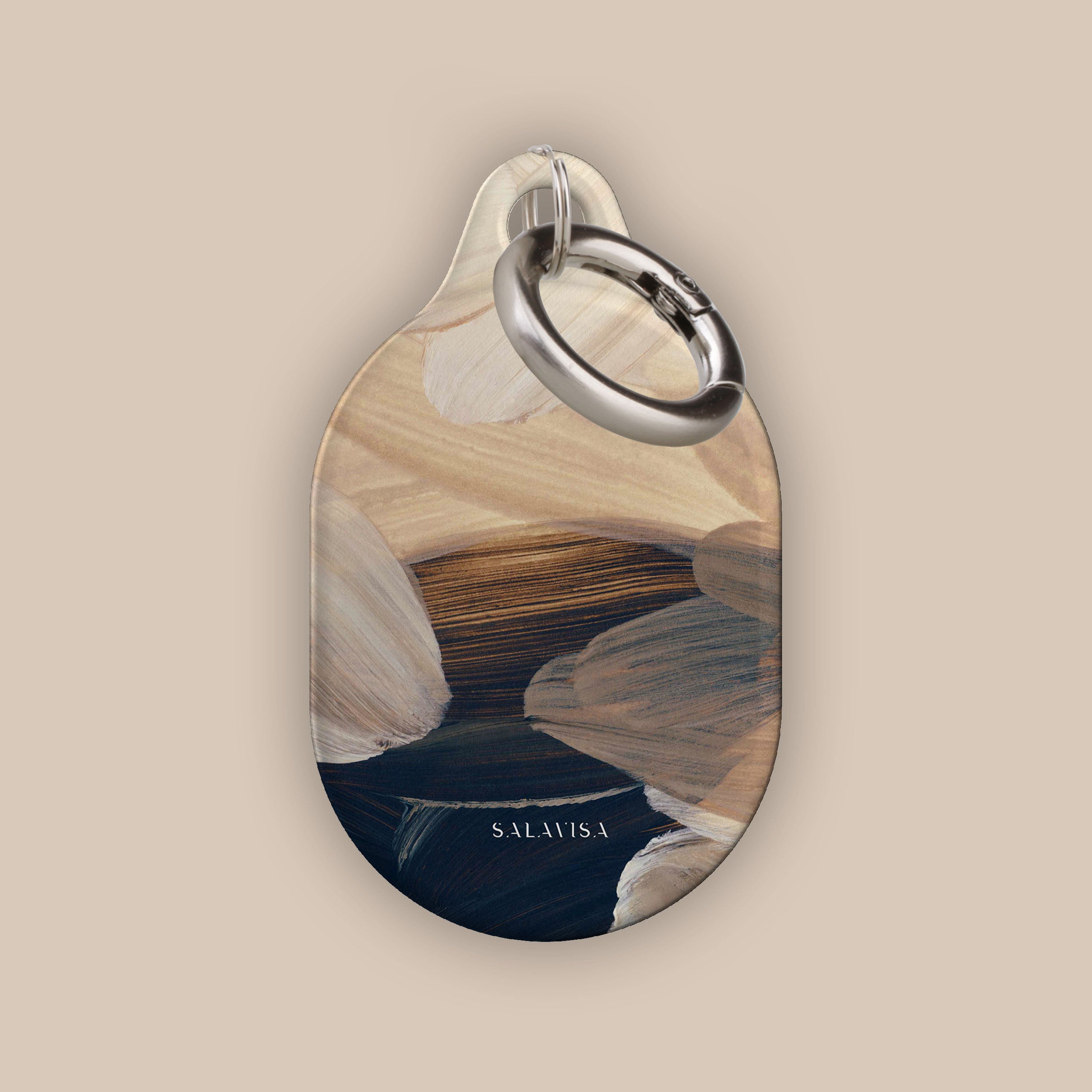 Premium Leather AirTag Holder - Secure & Stylish Keychain for Apple AirTag - Perfect for Keys, Wallets & Luggage Tracking