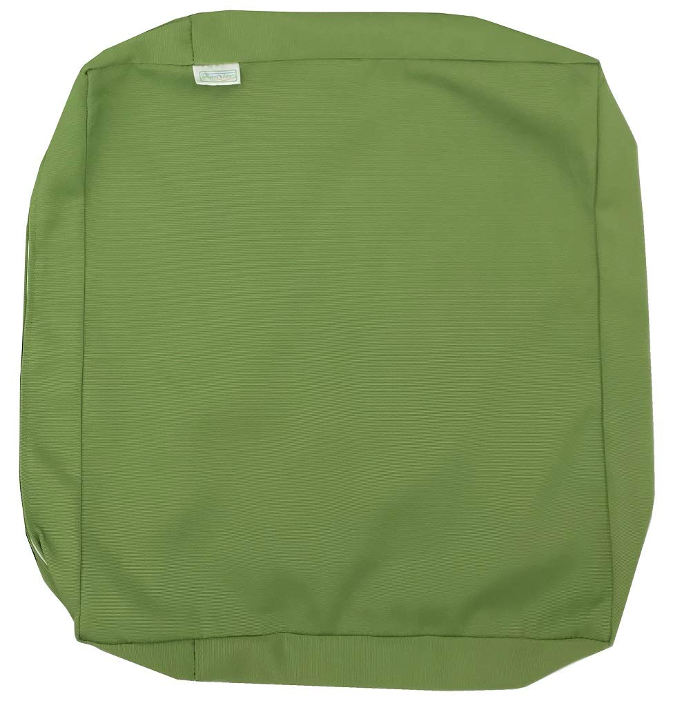 Waterproof UV-Resistant Patio Chair Cushion Cover - Indoor/Outdoor Use - Pistachio Green 20x18x4 Inches - Perfect for Garden, Poolside, Deck & Porch Furniture Protection