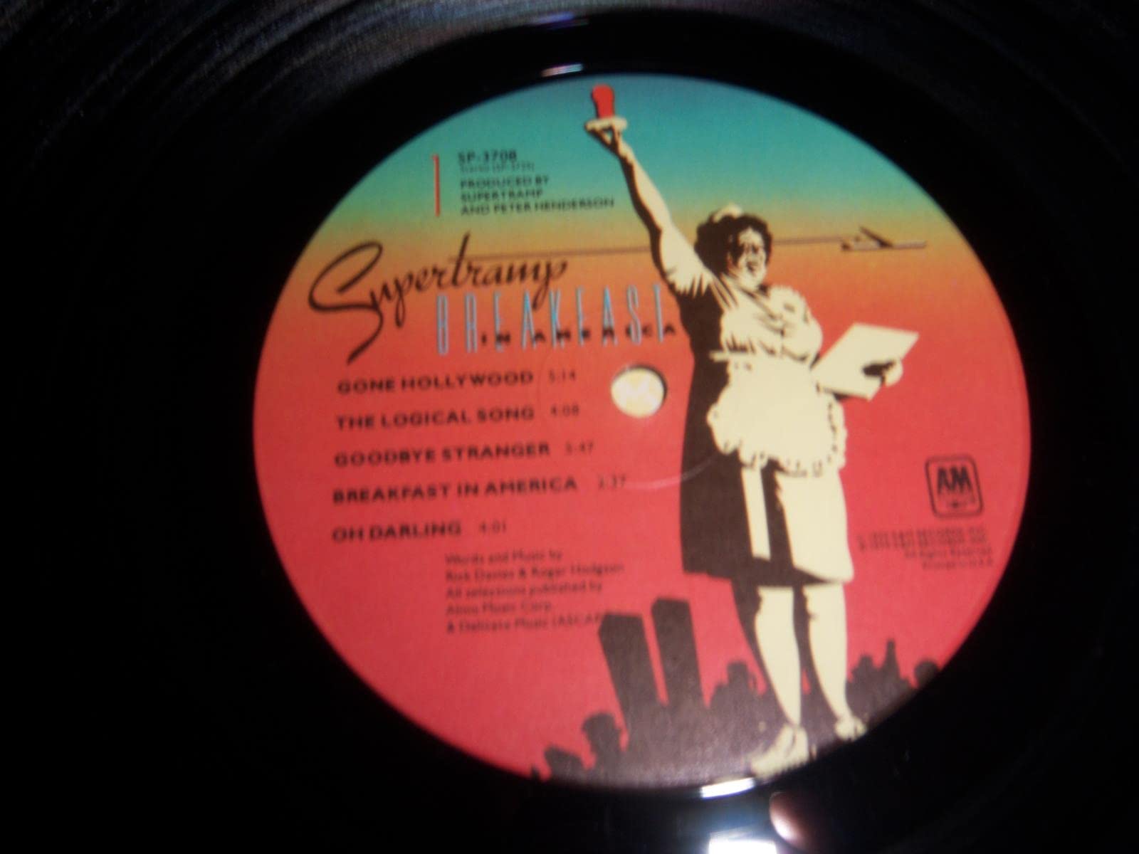 Supertramp - Breakfast In America (1979) Vinyl LP Record | Classic Rock Album | Perfect for Vinyl Collectors & Music Enthusiasts