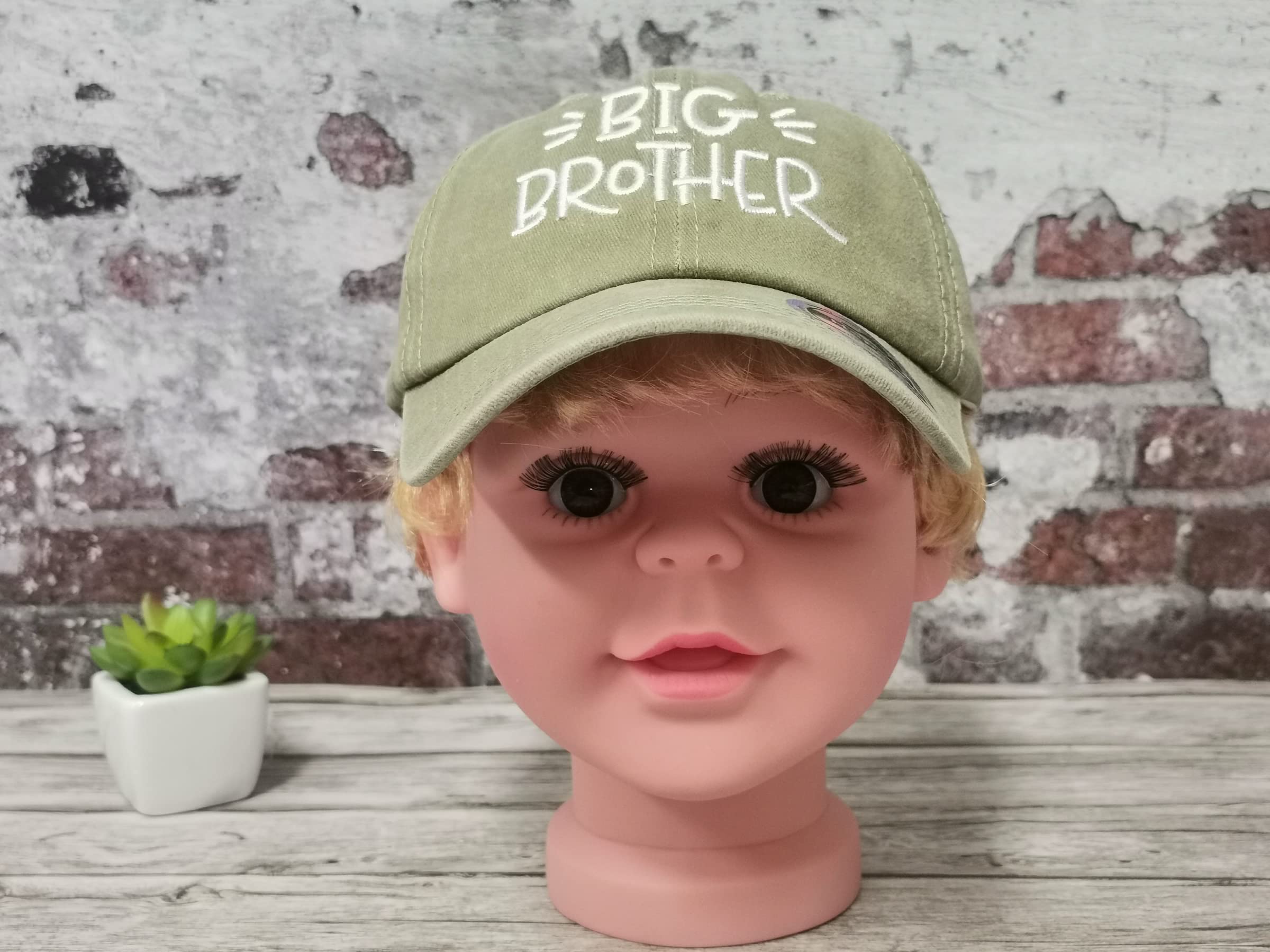 Hepandy Embroidered Brother Hats for Men - Casual & Streetwear