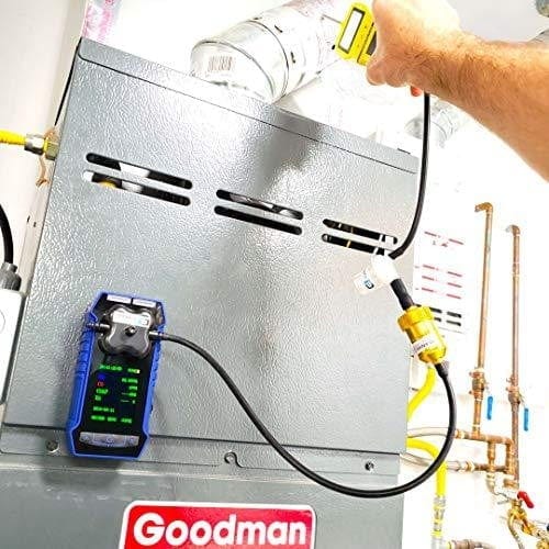 Residential Combustion Analyzer with NIST Calibration - Professional HVAC Testing Tool for Home Heating System Maintenance & Efficiency Inspection