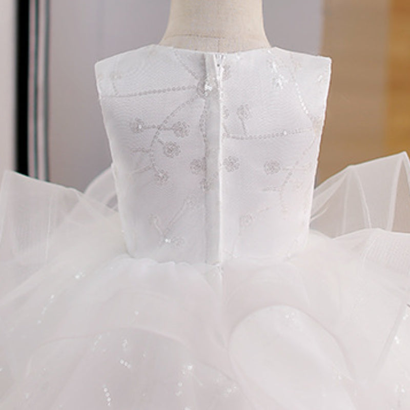 Sparkly Sequin Pageant Dress for Baby Girls - Elegant Princess Gown for Special Occasions, Parties & Photo Shoots