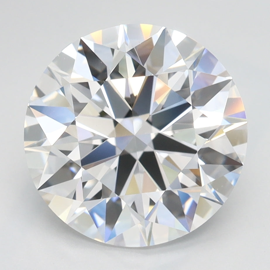 2.85 Carat Round Lab Grown Diamond - GIA Certified, VVS1 Clarity, D Color | Perfect for Engagement Rings & Fine Jewelry