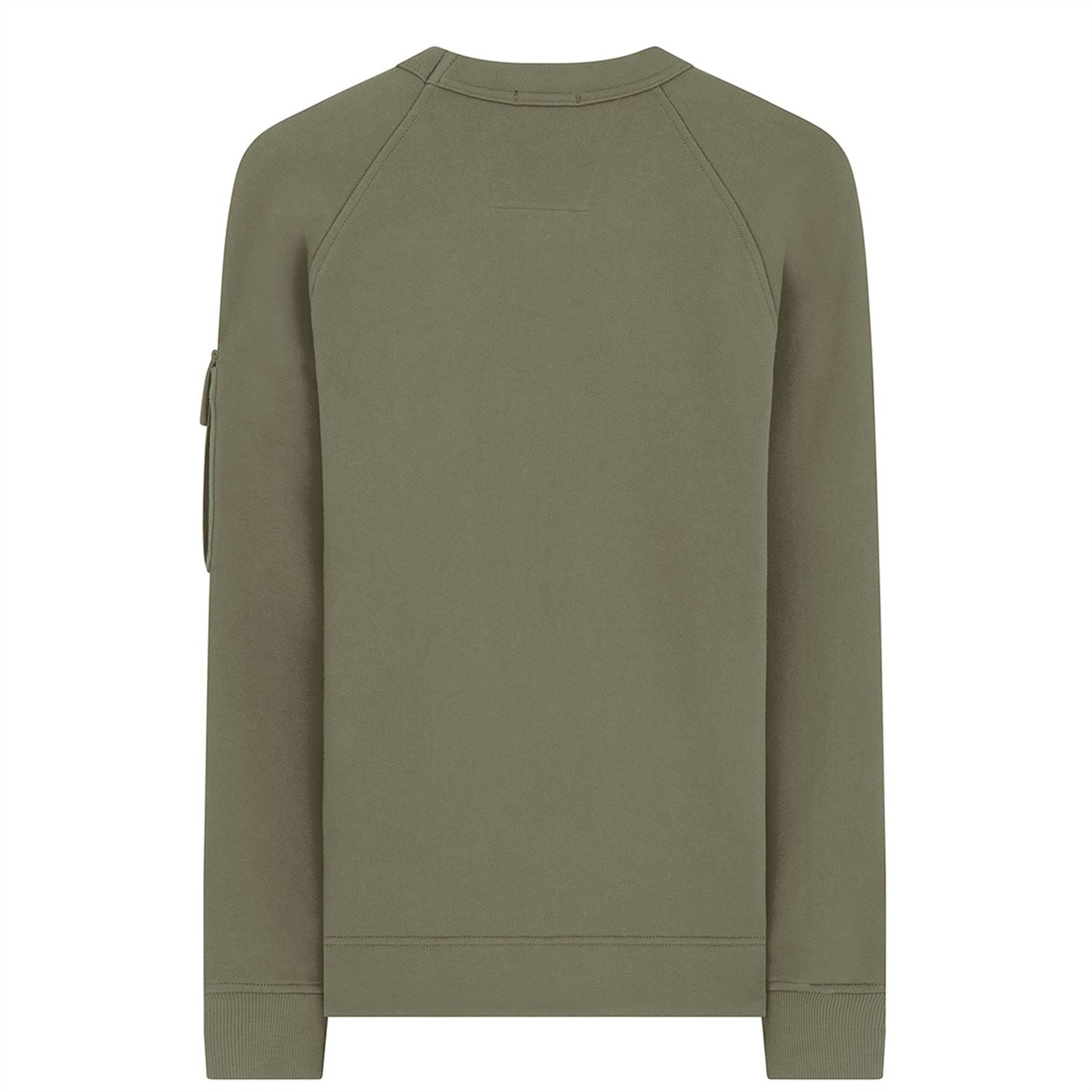 CP Company Khaki Metropolis Sweatshirt - Men's Casual Pullover Hoodie for Urban Streetwear | Perfect for Everyday Wear, Travel & Outdoor Activities