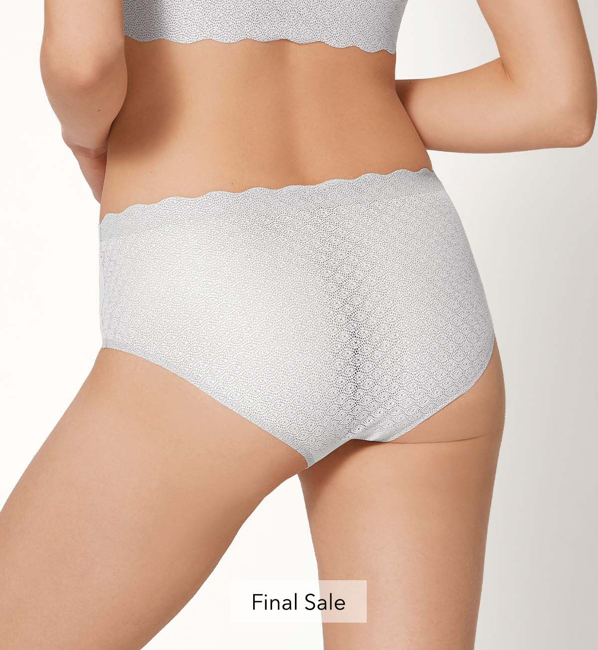 SLOGGI ZERO FEEL Lace High Waist Briefs for Women - Comfortable Seamless Underwear for Everyday Wear & Special Occasions