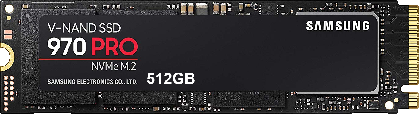 512GB Samsung 970 PRO M.2 PCIe NVMe SSD - Ultra-Fast Internal Solid State Drive for Gaming, Video Editing & PC Upgrades - SKU 20029SGR