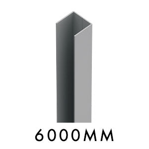 Aluminum U Channel Extrusion 6000mm (236