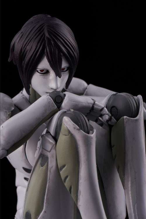 1000toys Sen Toys 1/12 TOA Heavy Industries Synthetic Human Green & White Action Figure - 2nd Production - Collectible Anime Model for Display & Photography