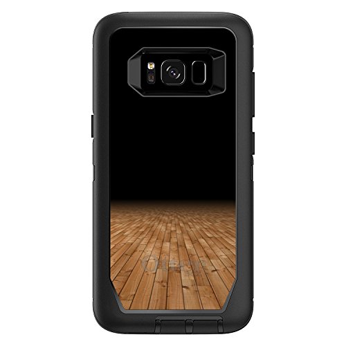 Basketball Court Floor On Black Case