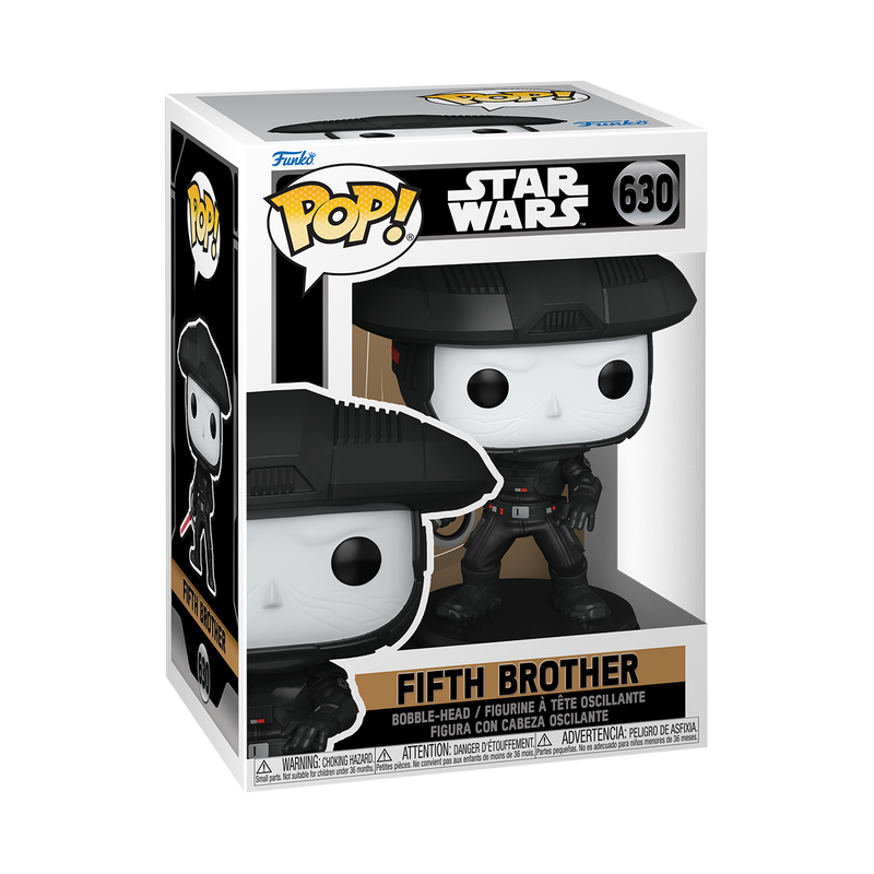 Fifth Brother Funko Pop Star Wars Vinyl Figure - Collectible Toy for Star Wars Fans - Perfect for Display, Gifts, and The Mandalorian Merchandise Collections