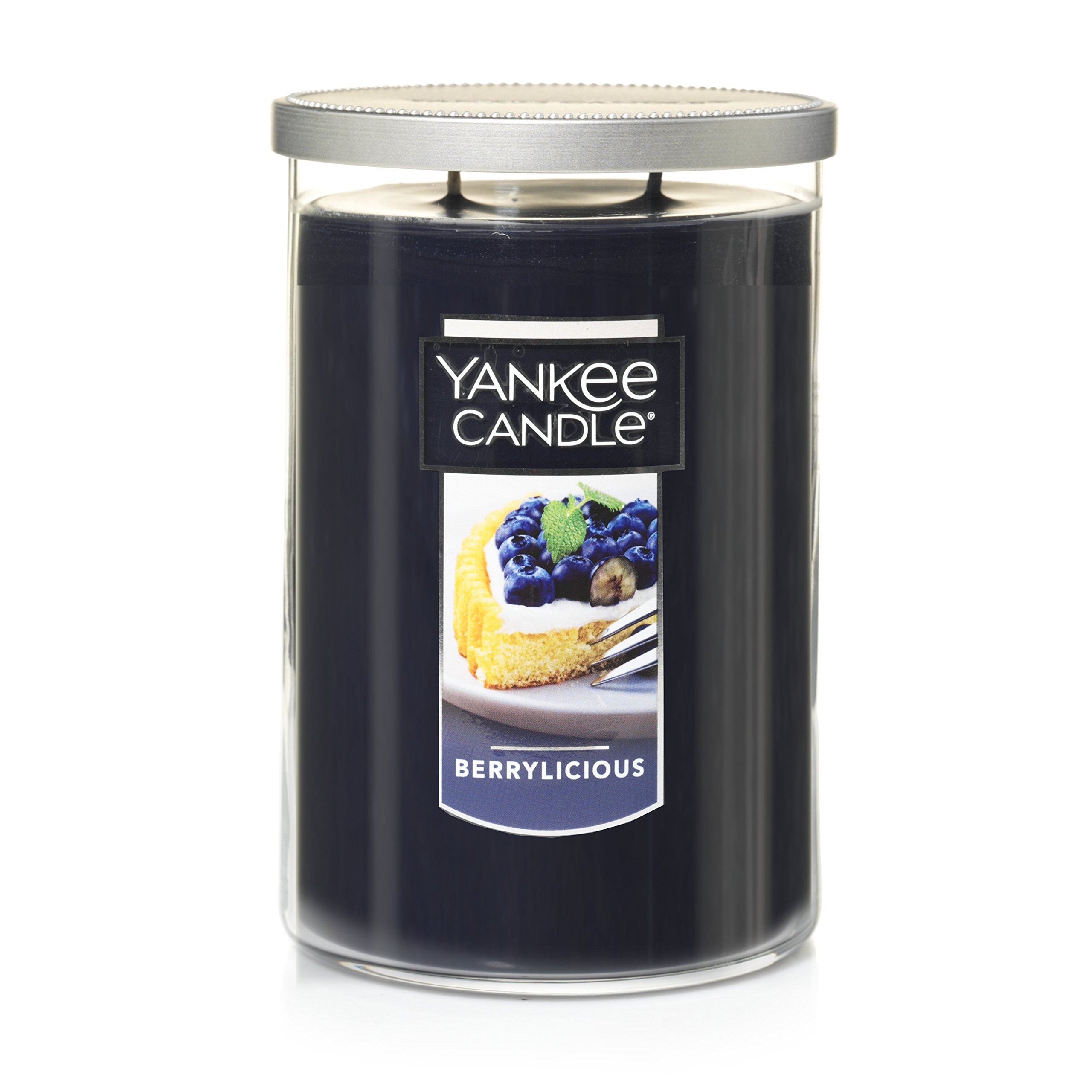 Yankee Candle Berrylicious Scented Candle - 22oz Large Tumbler with 2 Wicks, 75+ Hours Burn Time - Perfect for Home Decor, Relaxation & Gift Giving
