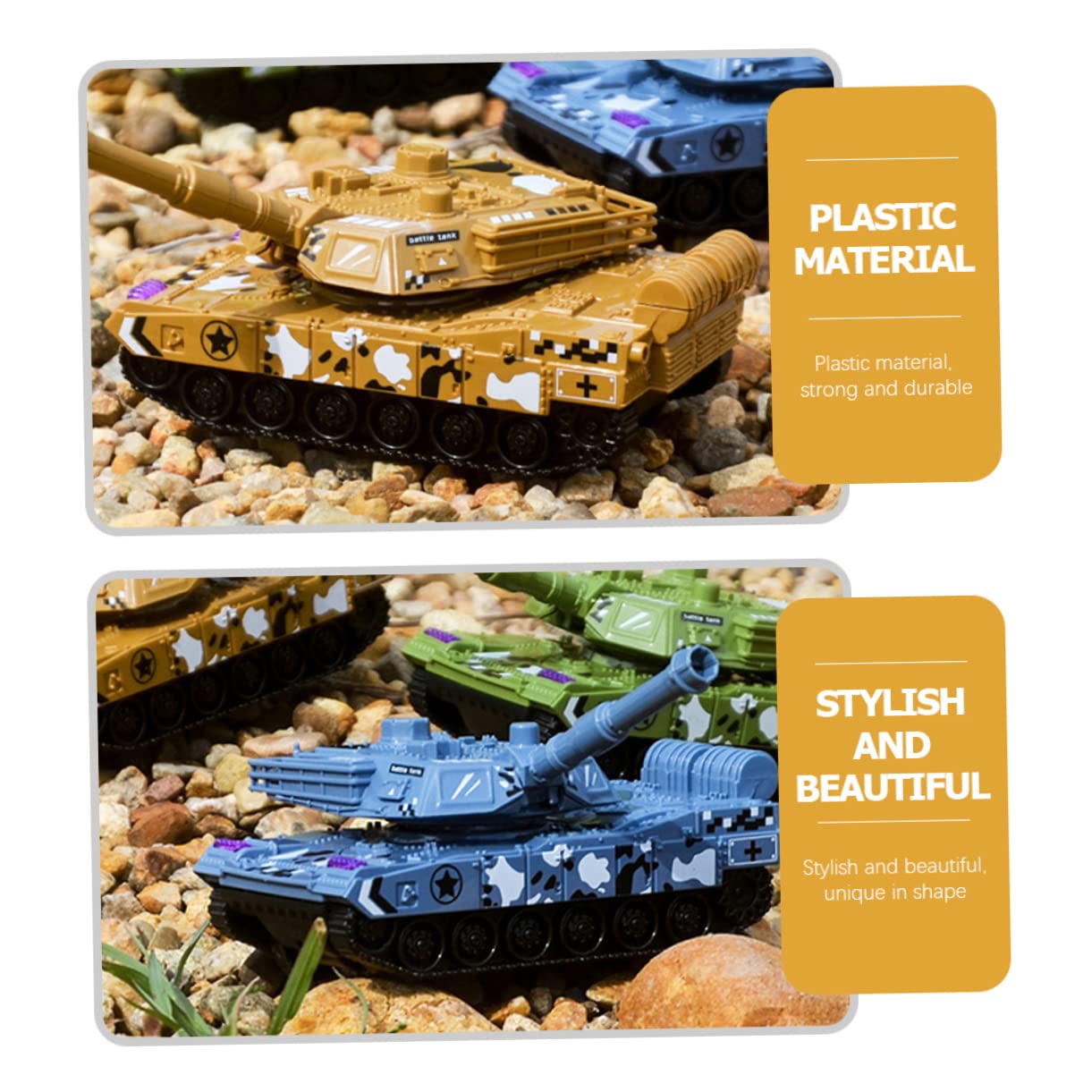 Toyvian 3-Piece Car Toy Tank Set - Kids' Aquarium Themed Vehicle Playset for Boys & Girls - Perfect for Playtime, Birthday Gifts & Home Decoration