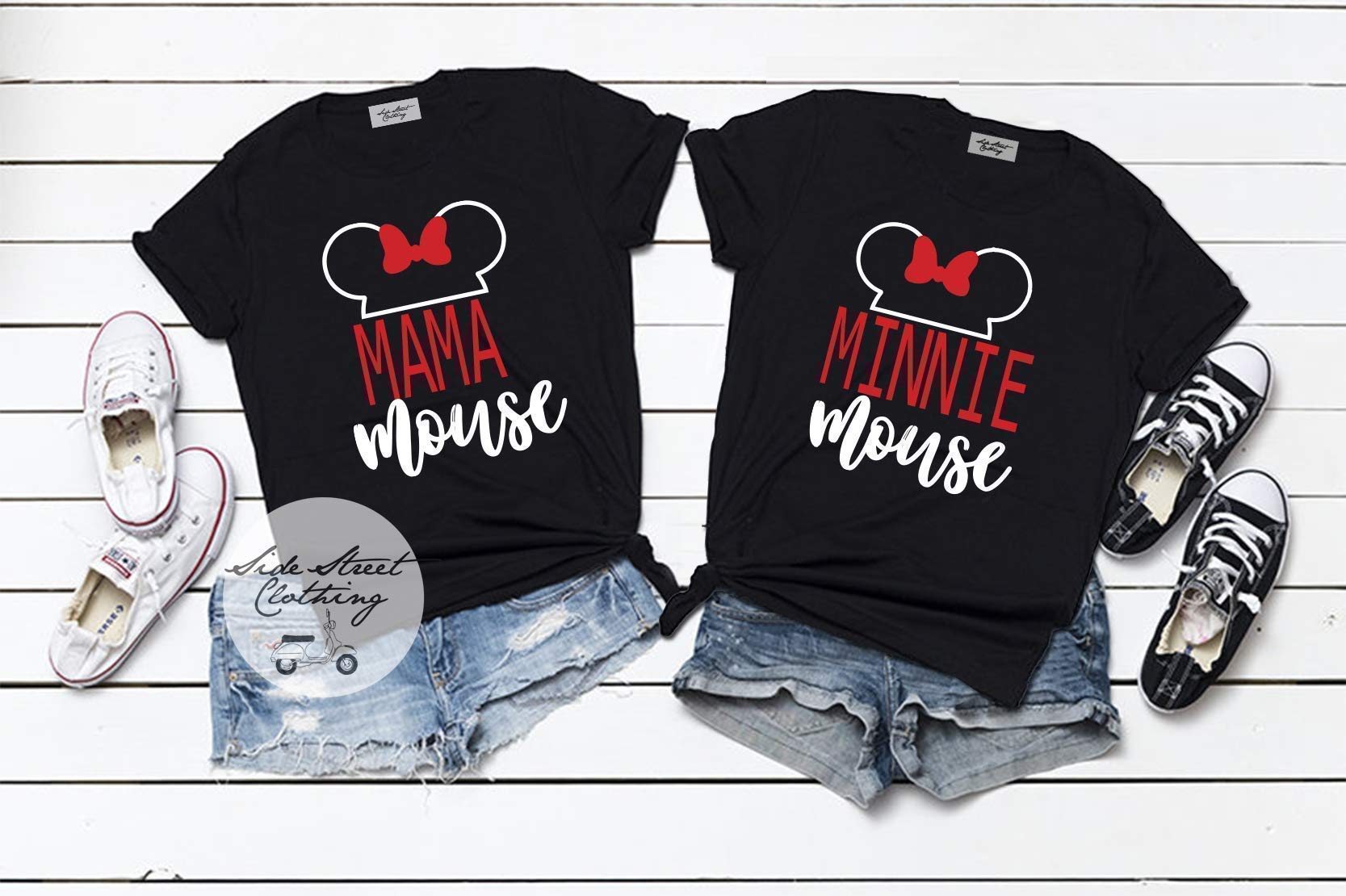 Family Matching Mouse T-Shirts - Cute Coordinating Outfits for Family Photos & Disney Trips