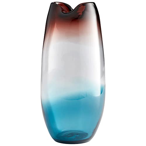 Cyan Design 10441 Purple Glass Vase & Planter - Elegant Home Decor for Flowers, Centerpieces & Indoor Plants