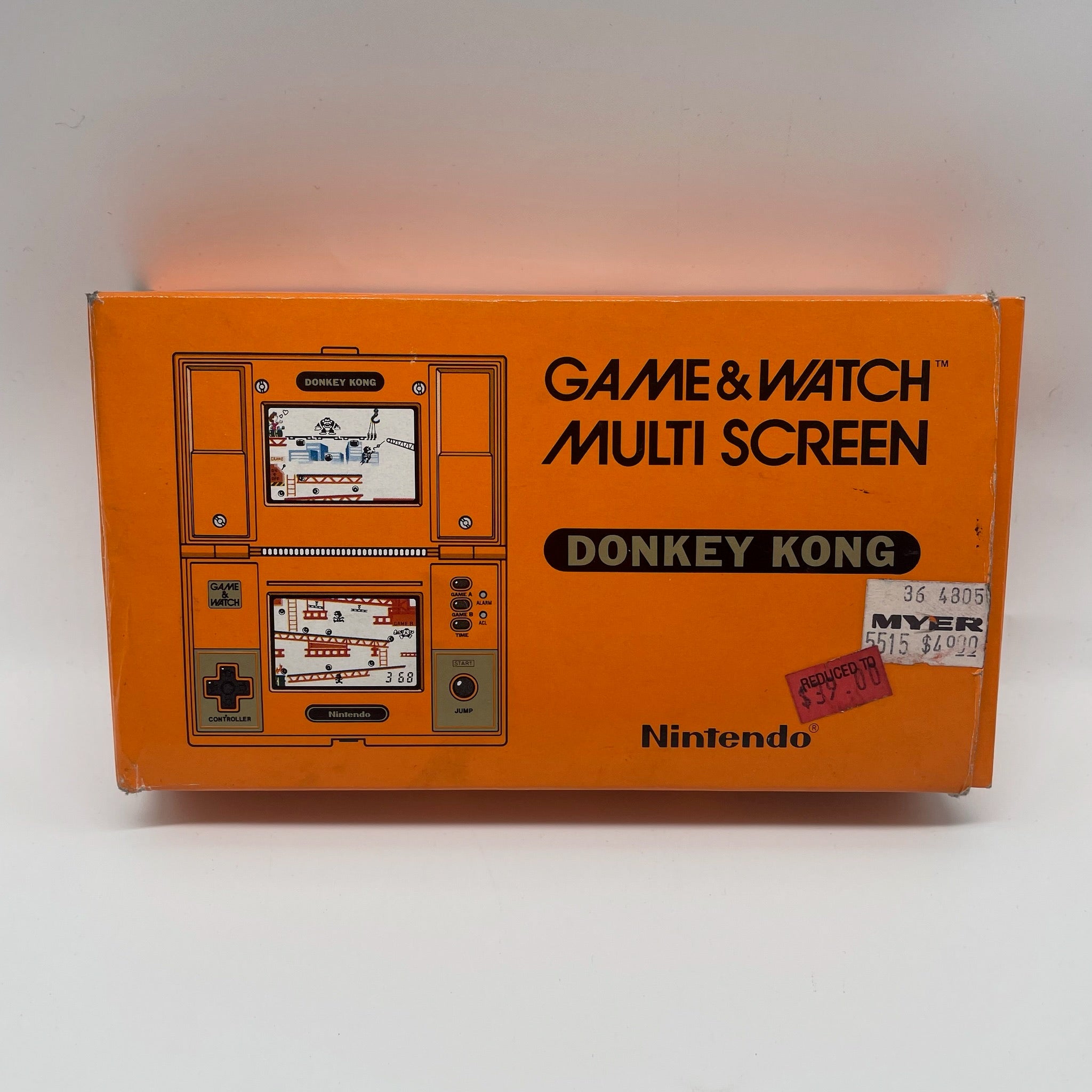 Donkey Kong Nintendo Game & Watch - Classic Multi-Screen Handheld Game Console - Retro Gaming Gift for Collectors & Fans - Perfect for Travel, Commuting & Nostalgic Play