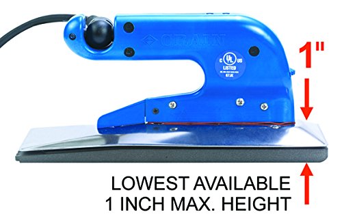 Crain #905 120V Carpet Tape Heat Iron - Professional Carpet Installation Tool for Seam Repair & DIY Home Projects