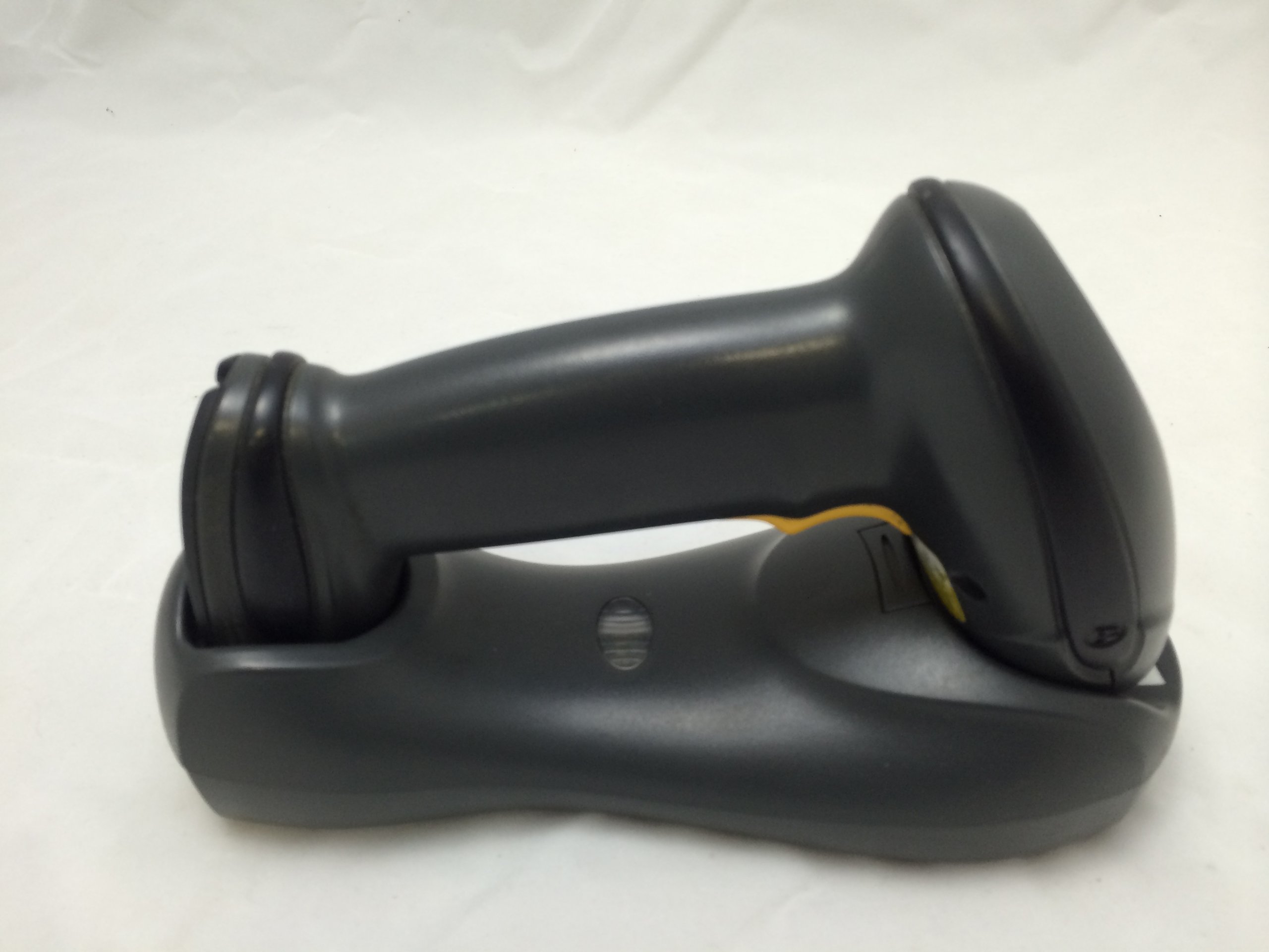 Symbol LS4278 Wireless Barcode Scanner - Bluetooth Enabled, USB Rechargeable with Charging Cradle & Cable - Ideal for Retail Stores, Warehouses, and Inventory Management (Dark Grey)