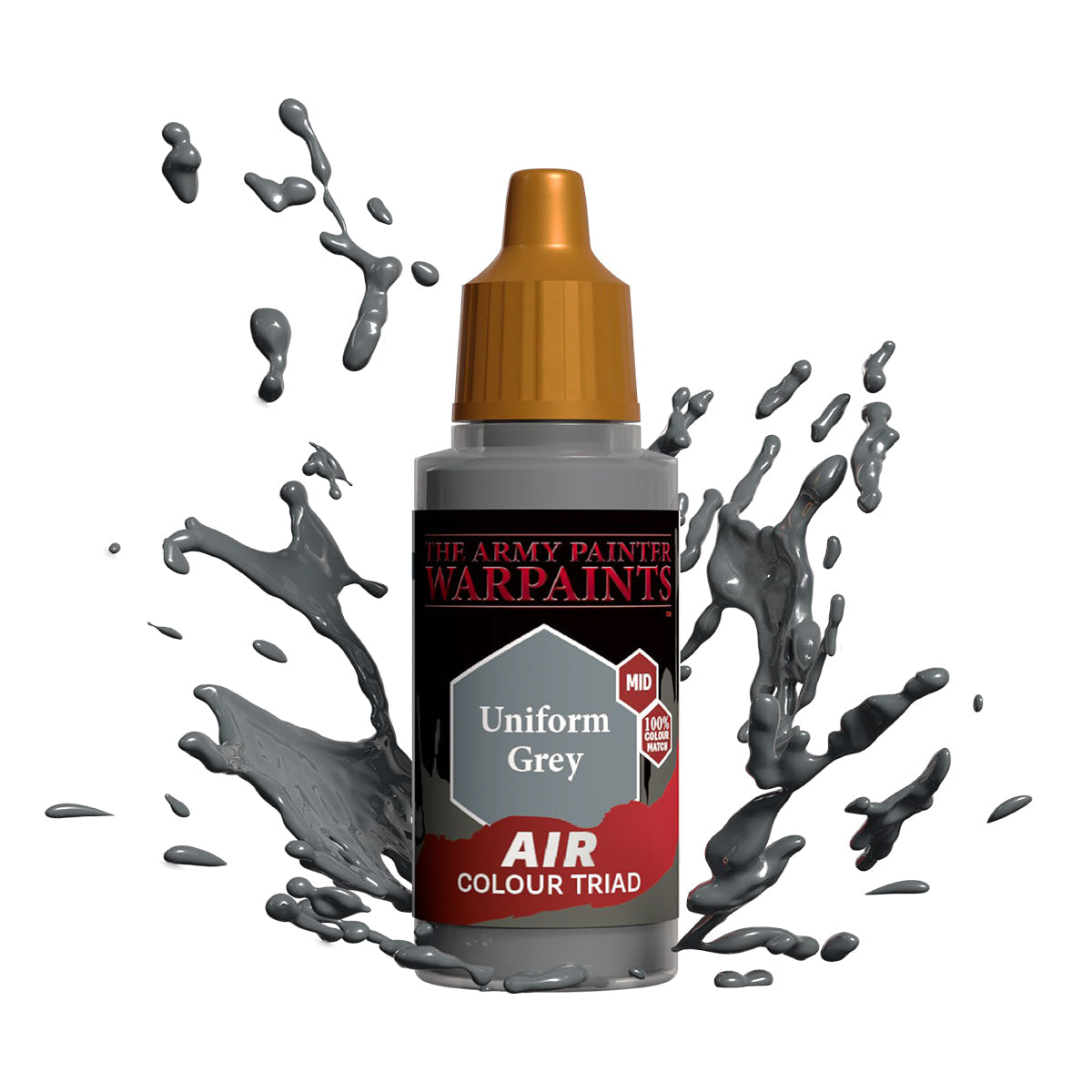 Warpaints Air Uniform Grey - Premium Matte Paint for Miniatures & Models - Perfect for War Gaming, Tabletop, and DIY Projects