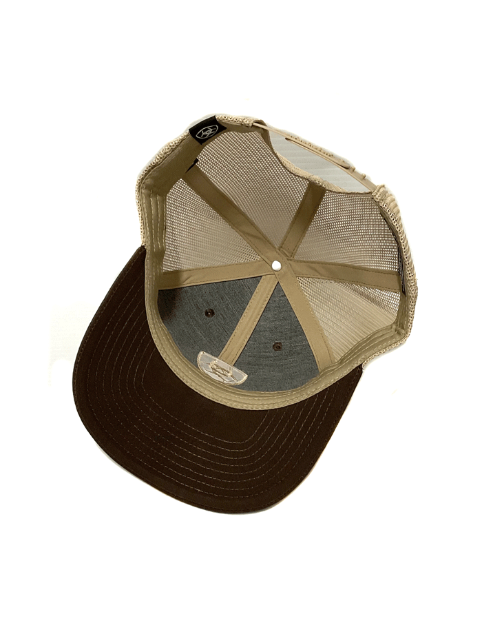 Ariat A300003102 Cap Shield Brown - Durable & Stylish Baseball Cap for Men & Women - Perfect for Outdoor Sports, Hiking & Casual Wear
