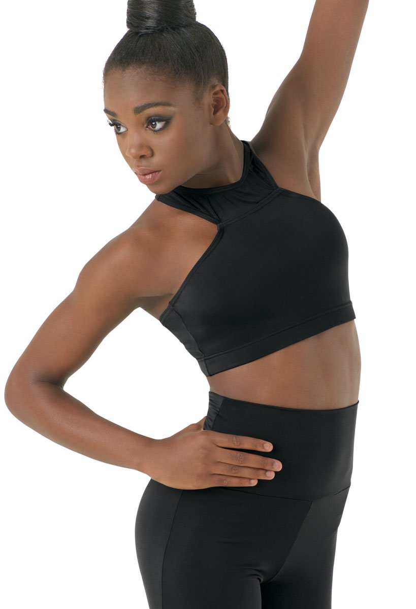 Balera Dance Bra - Racerback Halter Crop Top for Women | Comfortable & Supportive Workout Top for Yoga, Ballet, Gym & Fitness | Breathable & Stretchy Activewear