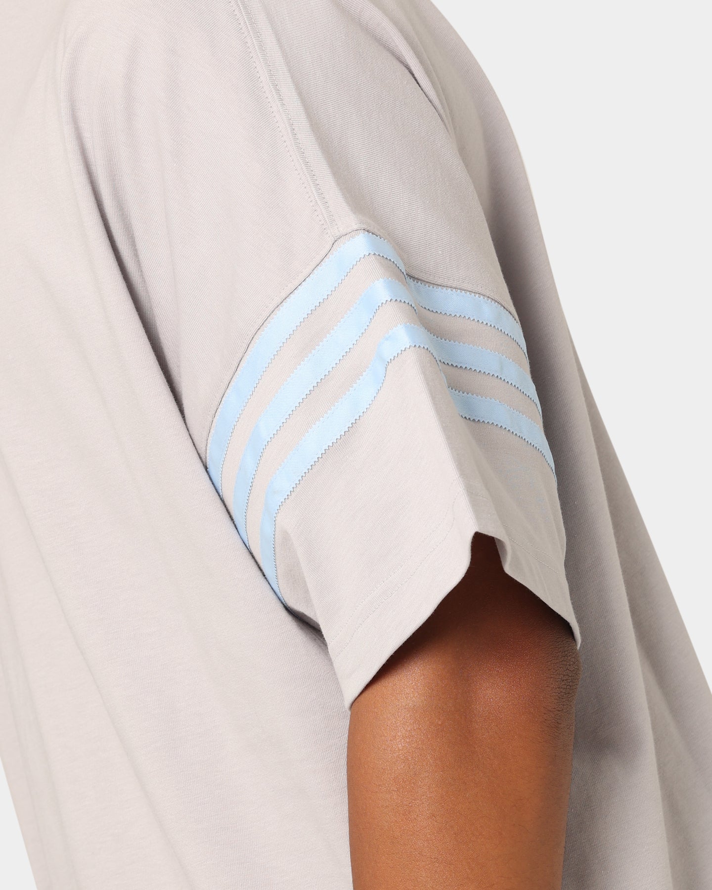 Adidas New Classic Cotton T-Shirt for Men - Grey Two Tone Casual Tee - Perfect for Gym, Workout, and Everyday Wear