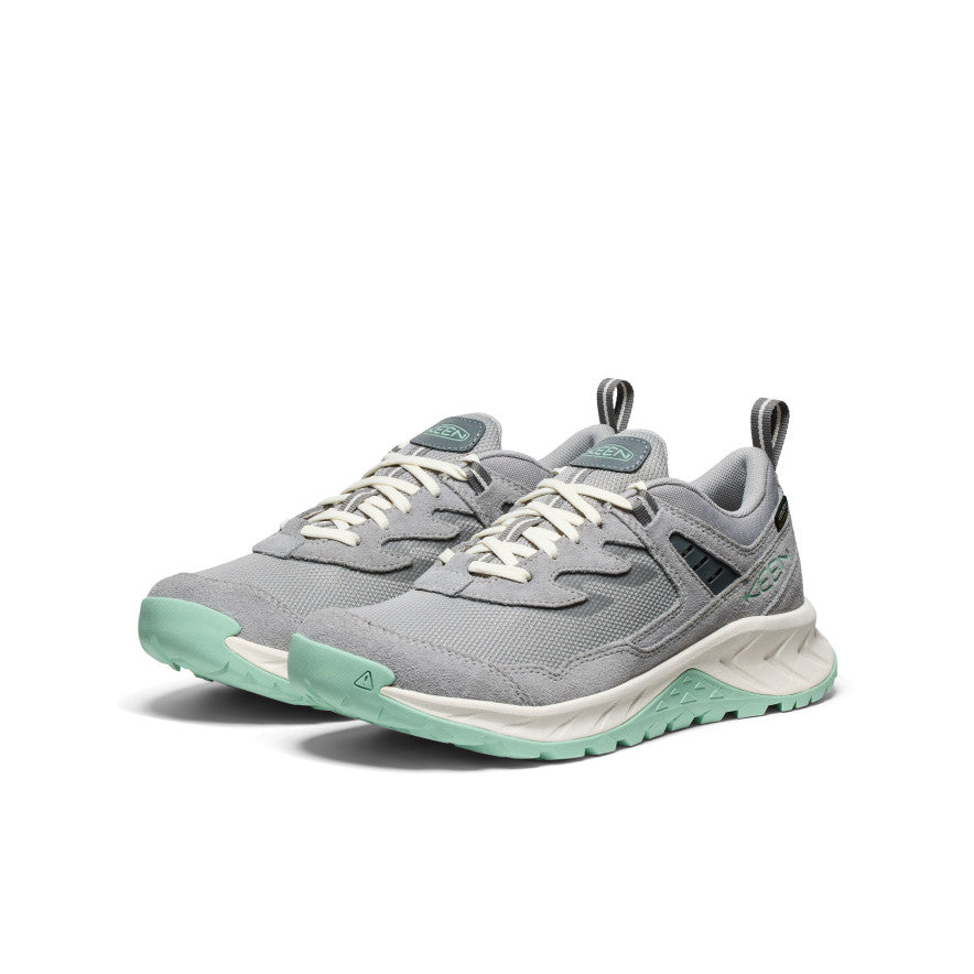 Women's High-Performance Waterproof Hiking Shoes - Alloy/Lichen Color | Lightweight & Durable for Outdoor Adventures, Trail Running & Camping
