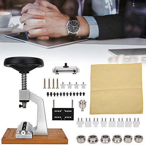 Professional Oyster-Type Watch Case Opener Tool - Watch Back Case Bench Opener for DIY Watch Repair & Maintenance - Perfect for Watchmakers, Jewelers & Hobbyists (Home & Workshop Use)