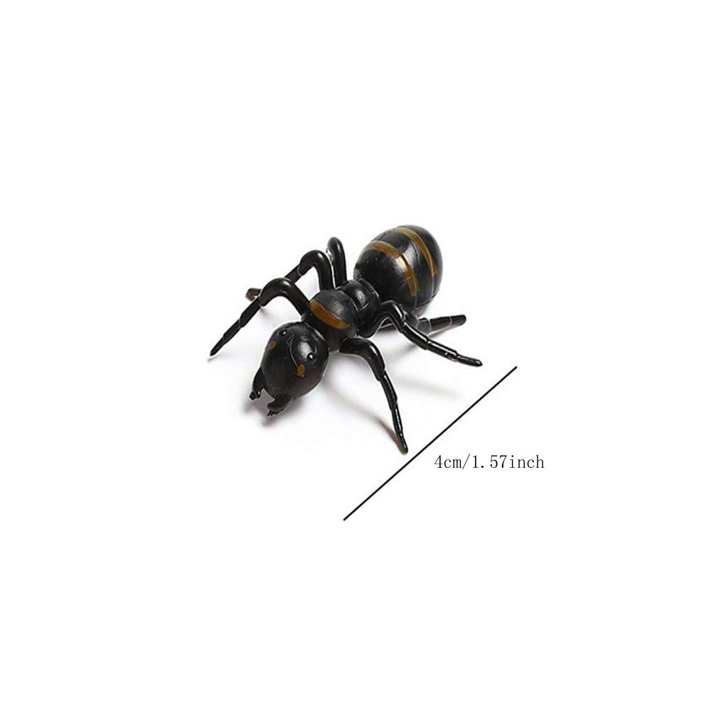 **30PCS Realistic Fake Ant Toy Set - Plastic Insect Cognitive Model for Kids, Halloween Party Decorations & Science Learning - Perfect for Educational Play, Prank Gifts & Themed Parties**