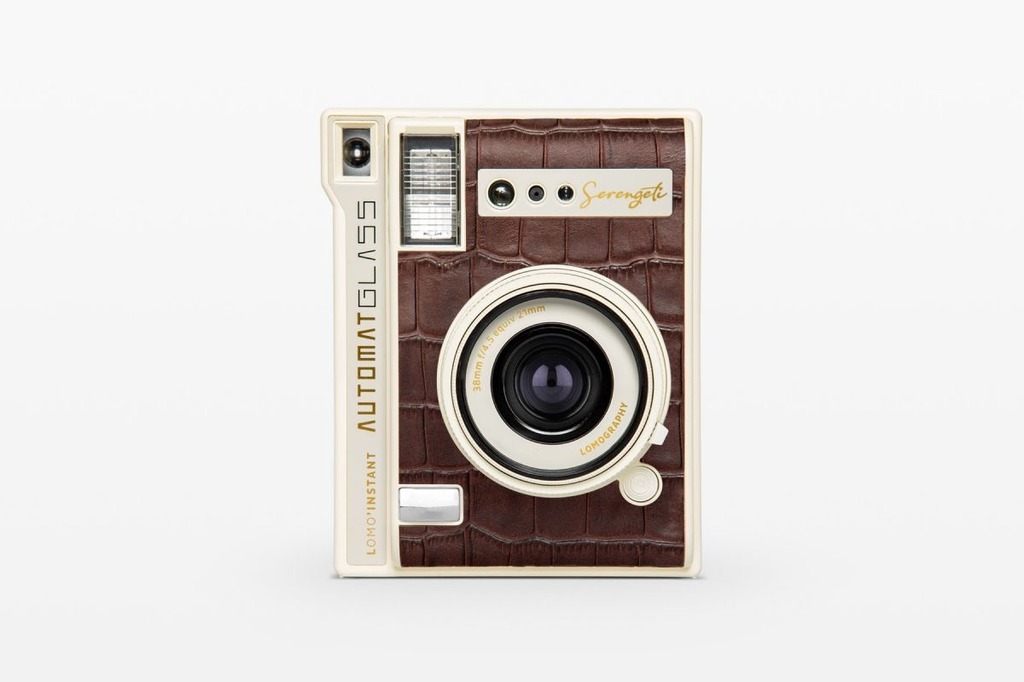 Lomography Lomo'Instant Automat Glass Serengeti Instant Camera - Vintage Style Analog Photography for Travel & Outdoor Adventures