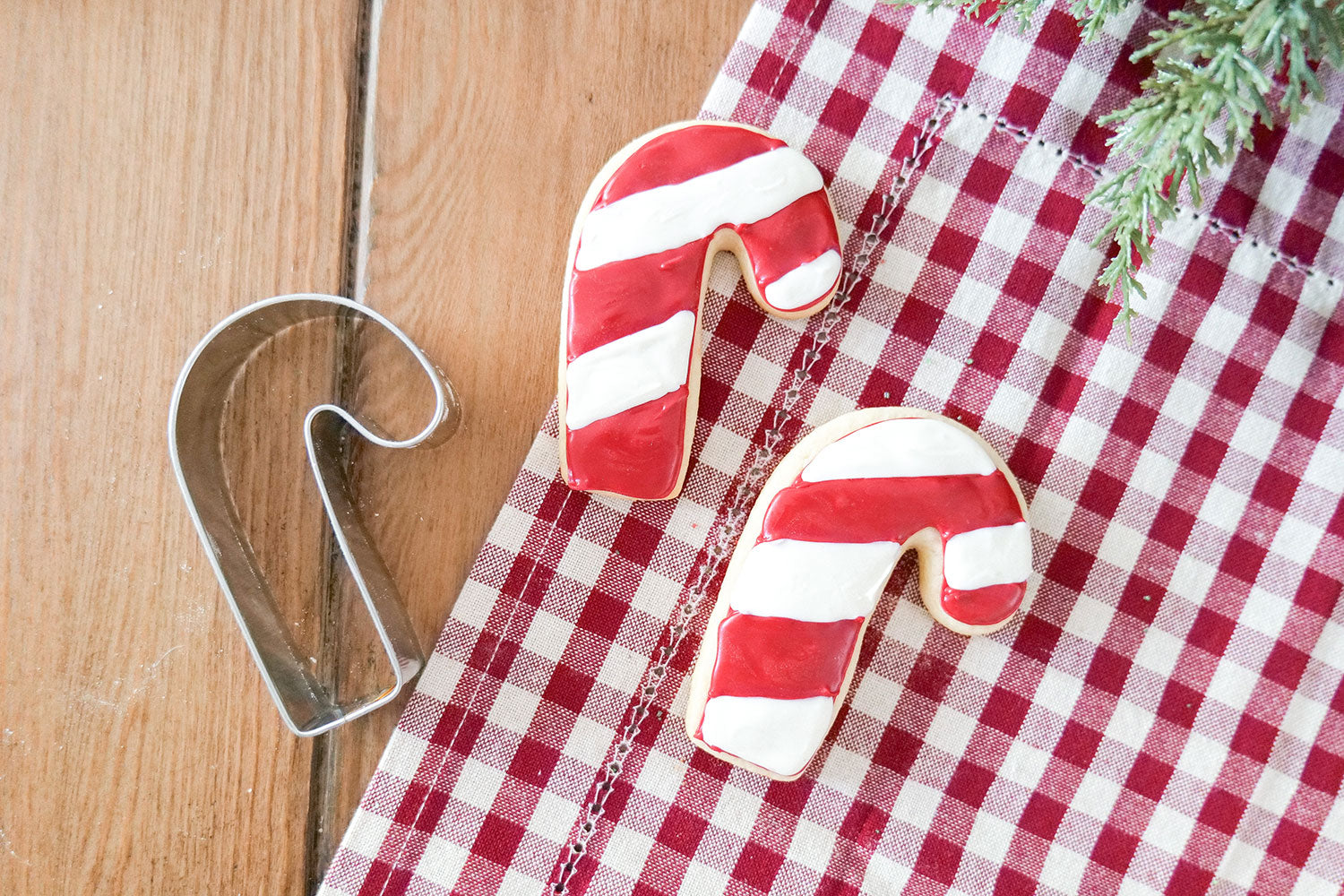 Christmas Candy Cane Cookie Cutter - Stainless Steel Holiday Baking Tool for Festive Cookies, Gingerbread & Holiday Treats | Perfect for Christmas Baking, Cookie Decorating & Holiday Party Desserts