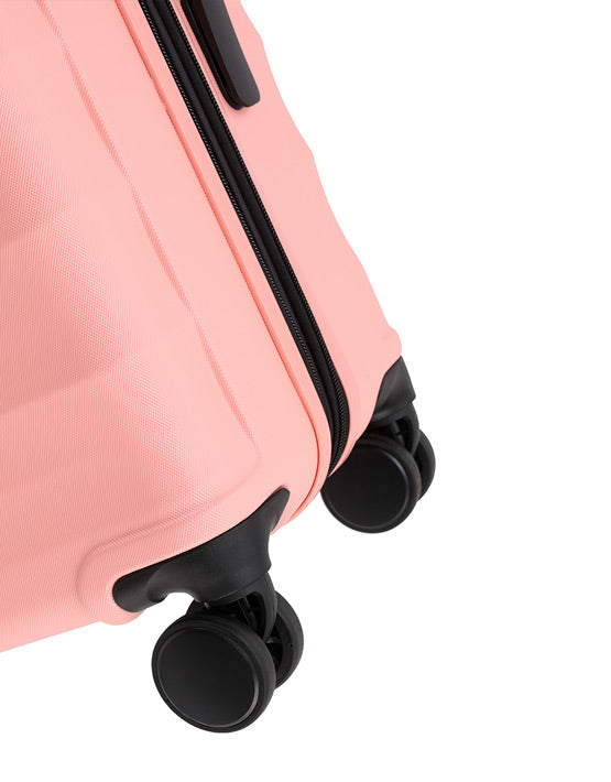 Tosca Interstellar 2.0 30-Inch Large Spinner Suitcase - Peach Color Lightweight Luggage for Travel, Business Trips & Vacations