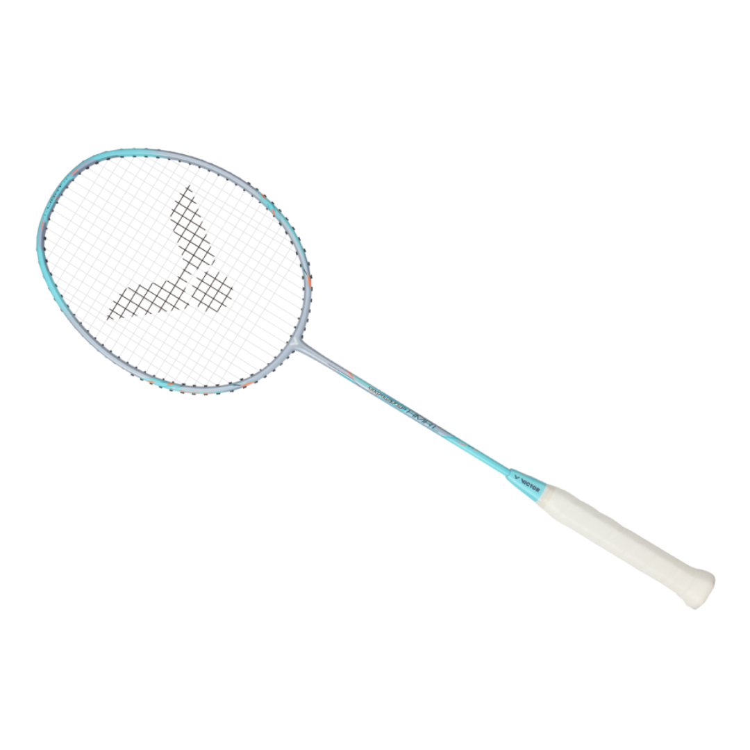 Thruster K HMR Lightweight Pre-Strung Badminton Racket - Aqua Blue | Professional Badminton Equipment for Training & Competitive Play