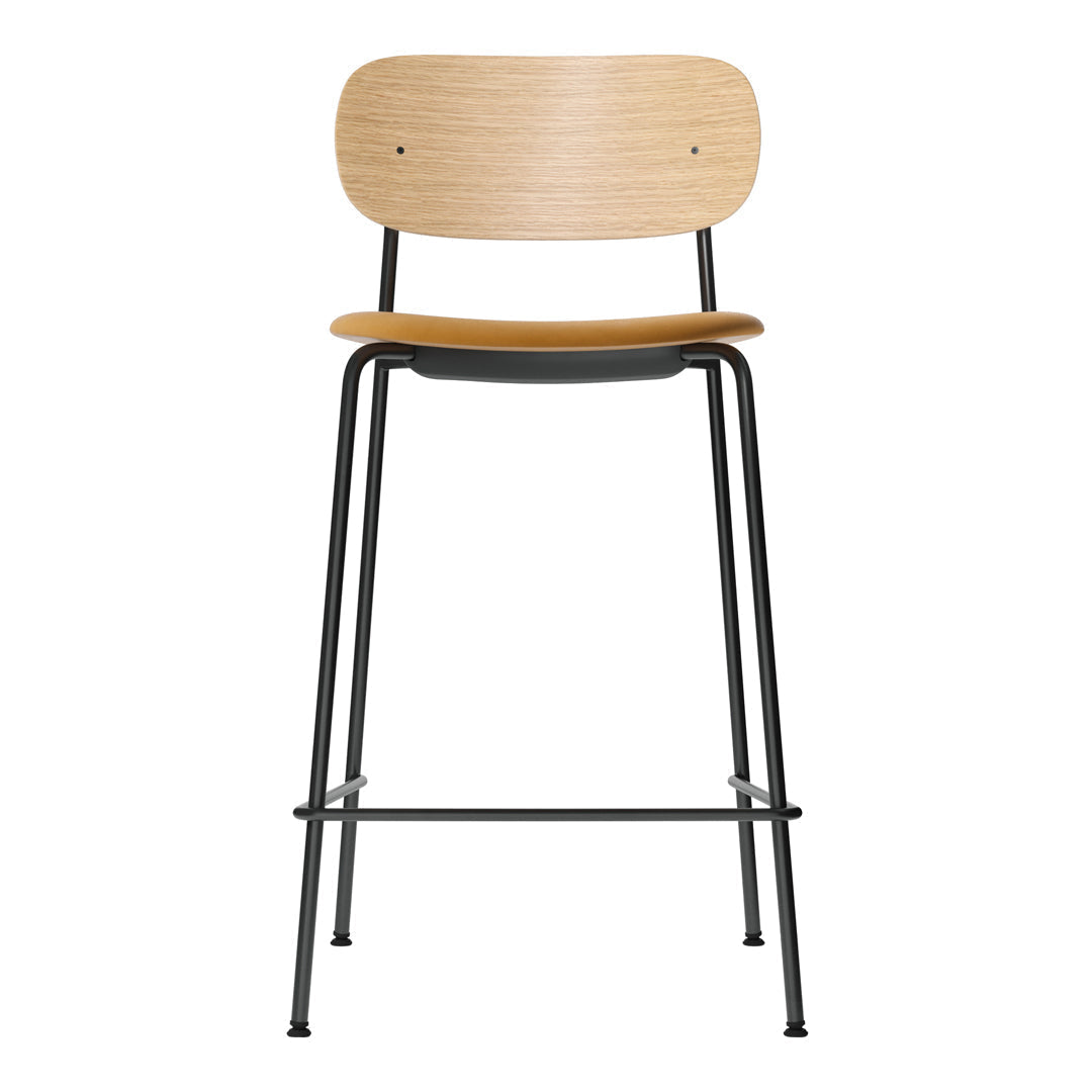Stylish Co Counter Chair with Upholstered Seat - Perfect for Kitchen Islands, Breakfast Bars & Small Dining Spaces