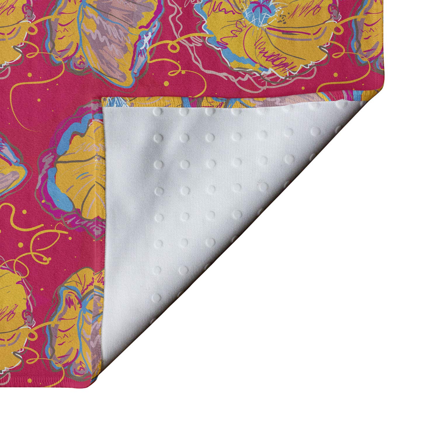 Ambesonne Non-Slip Yoga Mat Towel - 25