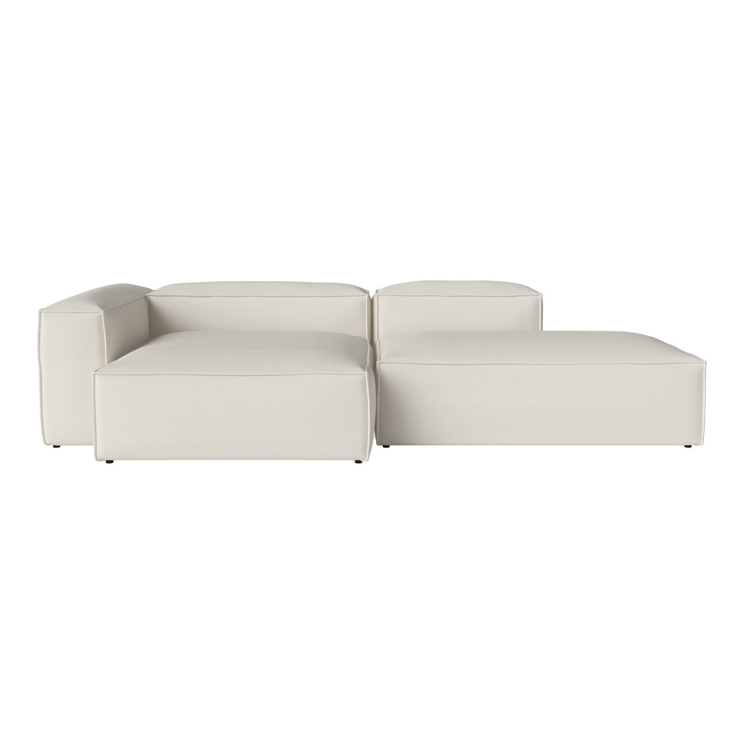 Cosima 2 Seater Sofa with Open End & Chaise - Modern Living Room Furniture for Small Spaces | Perfect for Apartments, Condos and Cozy Home Decor