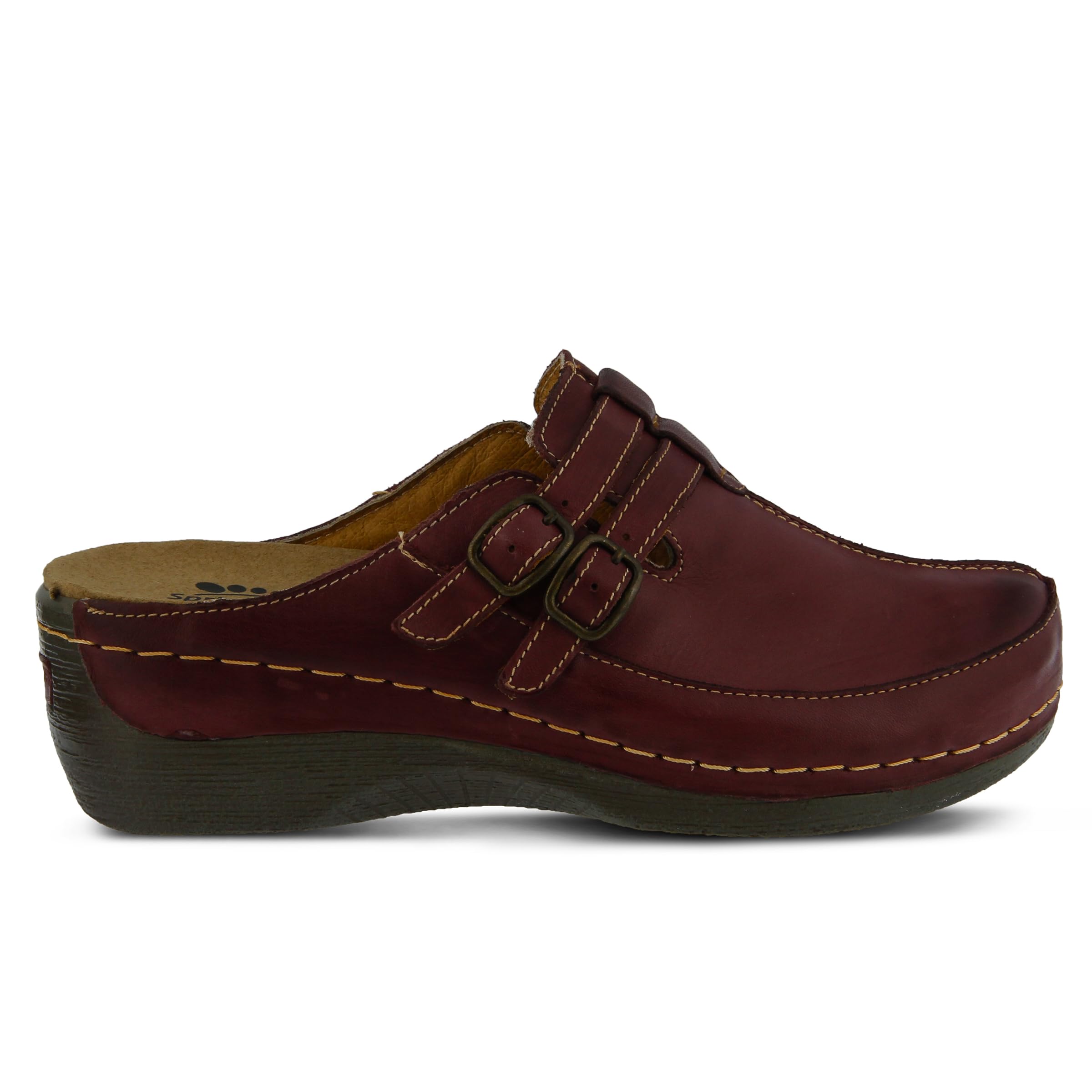 Spring Step Women's Happy Mule Slip-On Shoes - Comfortable Casual Loafers for Women - Perfect for Work, Travel & Everyday Wear