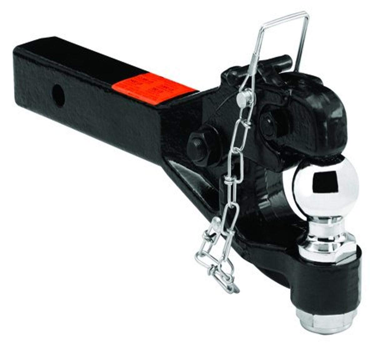 Tow Ready 63041 Heavy Duty Receiver Mount Pintle Hook with 2