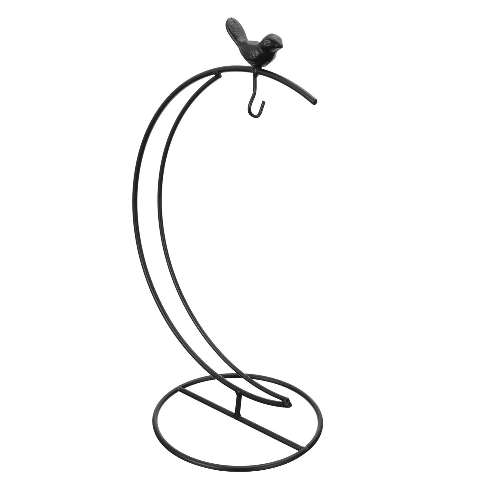 Glass Bottle Hooks for Outdoor Flower Pots - Metal Hanging Planters, Wedding Decor & Witch Ball Holders - Iron Candle Containers & Desktop Hangers - Perfect for Garden, Patio, and Home Decor