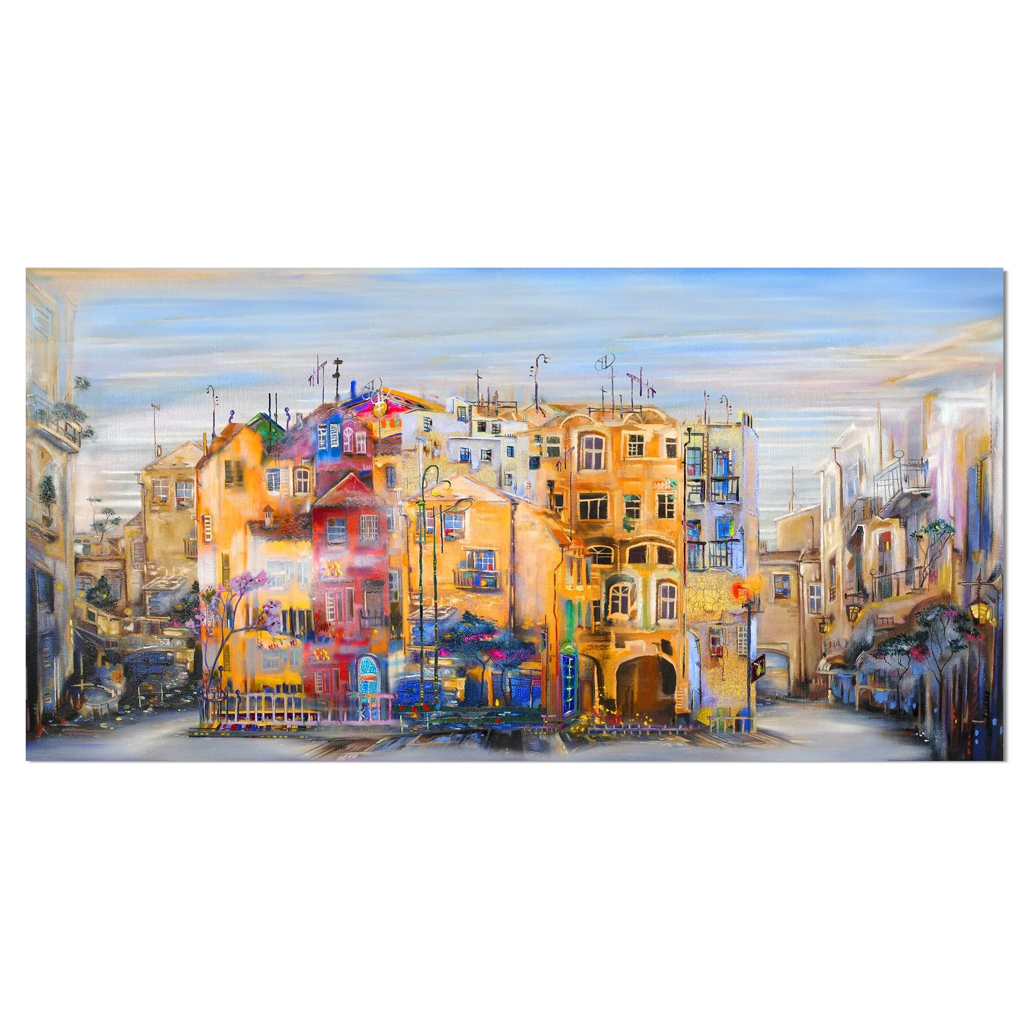 City Mood Colorful Houses