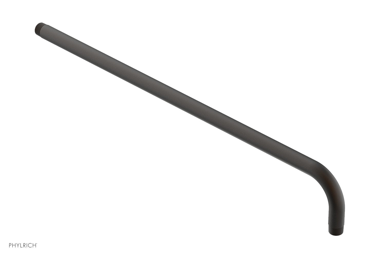90 Degree Angle 24-Inch Shower Arm - Adjustable Showerhead Extension for Bathroom Renovation, Perfect for Small Spaces and Corner Showers
