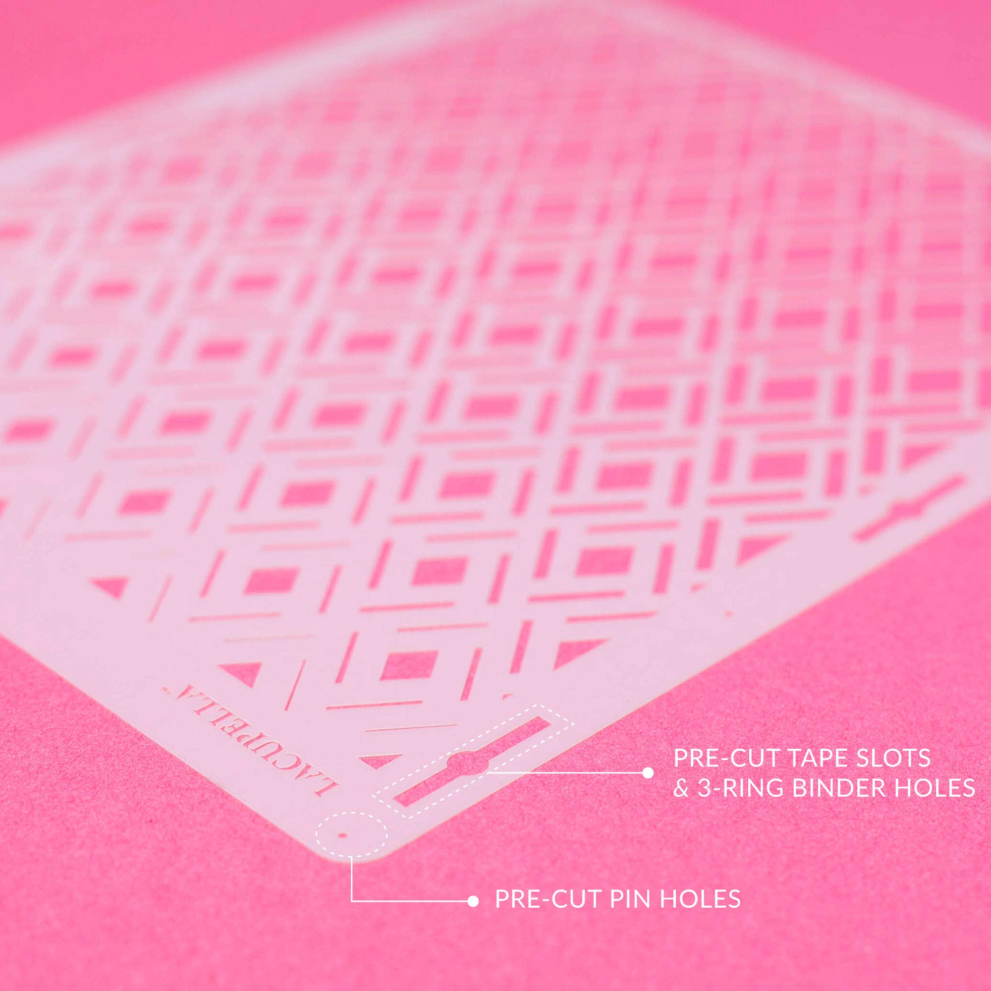 MAURYN Cake Stencil for Buttercream, Royal Icing & Ganache - Reusable Baking Decorating Tool for Cake Painting, Art & Crafts - Perfect for Birthday, Wedding & DIY Cake Decorating Projects
