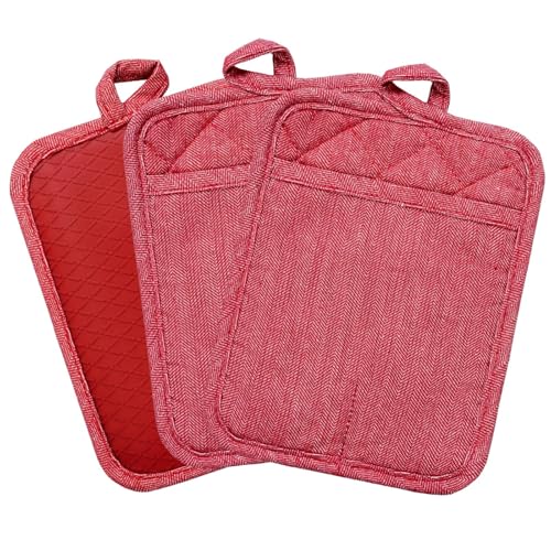 Red Pot Holders