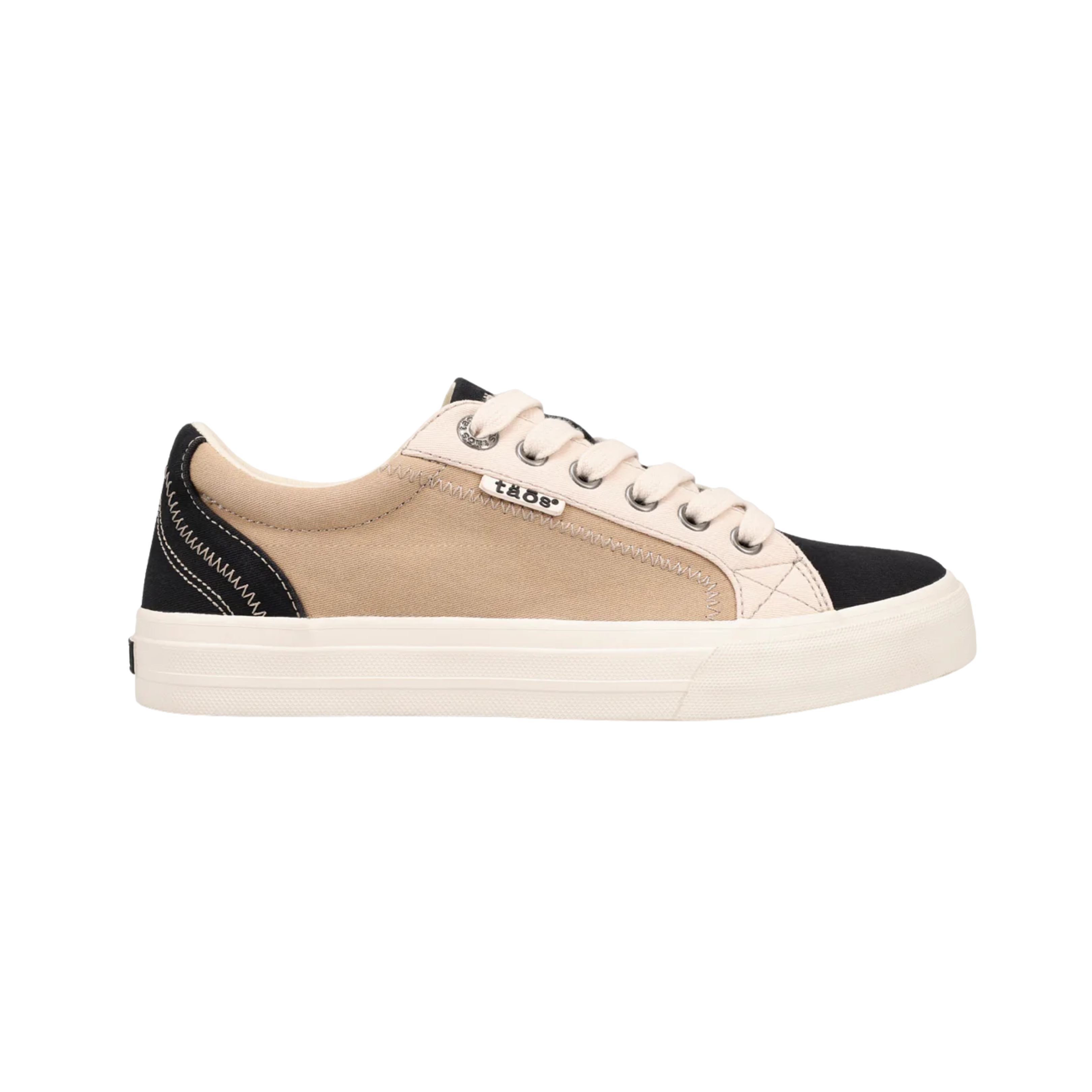 Women's Plim Soul Comfortable Casual Sneakers - Black/Tan Multi Color (Regular Width) for Walking, Running & Everyday Wear