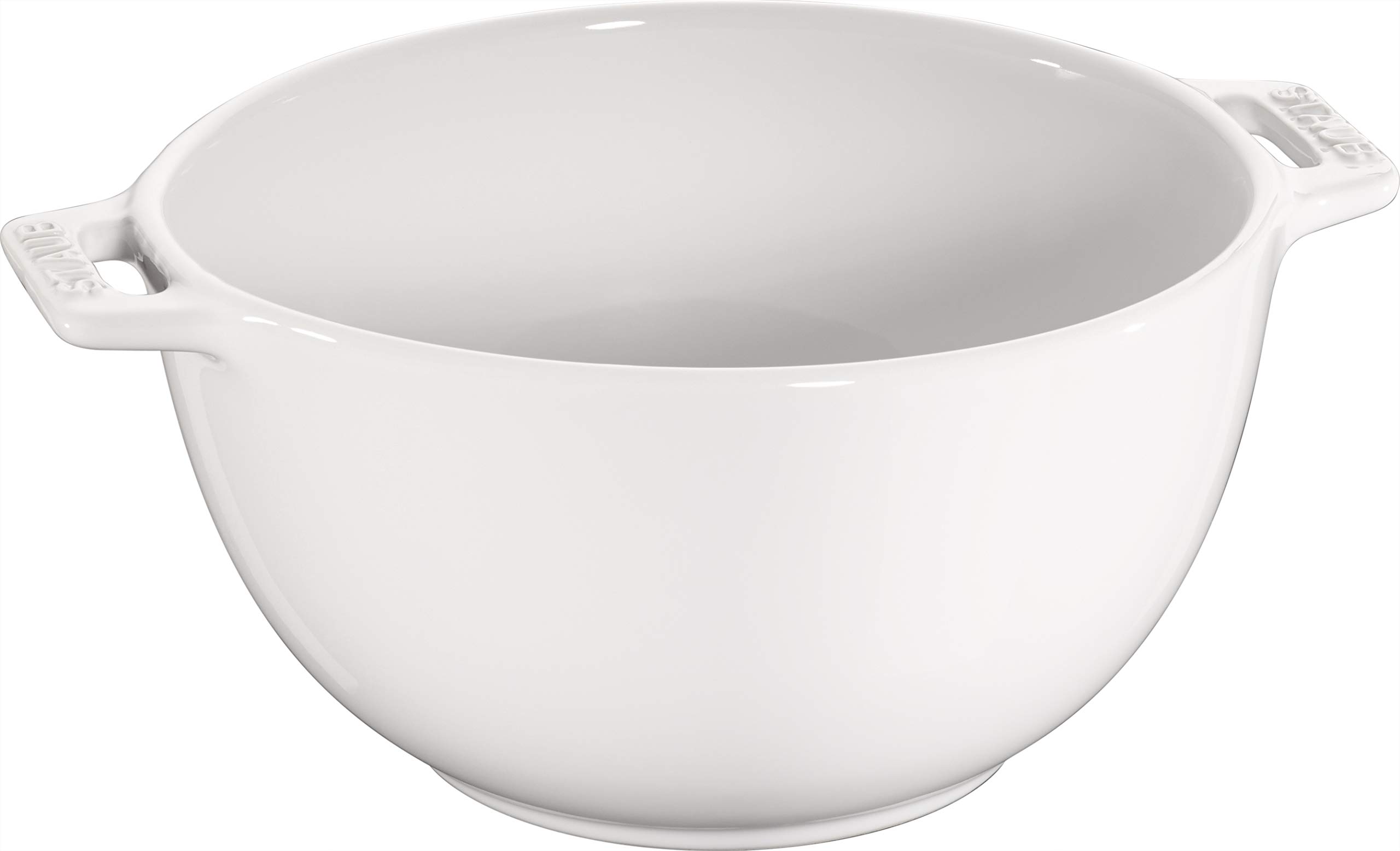 STAUB Ceramic Salad Bowl Set - Durable & Elegant Serving Bowls for Salads, Pasta, Fruits - Perfect for Family Dinners, Parties & Healthy Meals