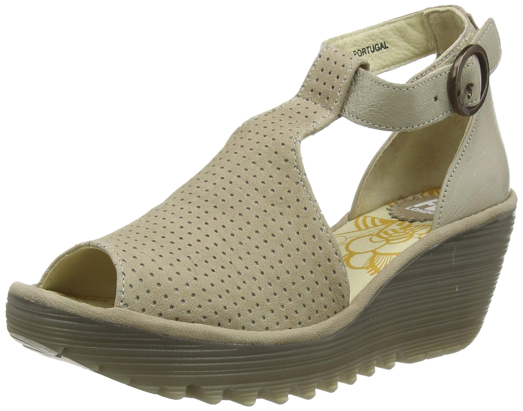 Fly London Yall962fly Women's Open Toe Sandals - Comfortable Summer Casual Shoes for Beach, Vacation & Outdoor Wear