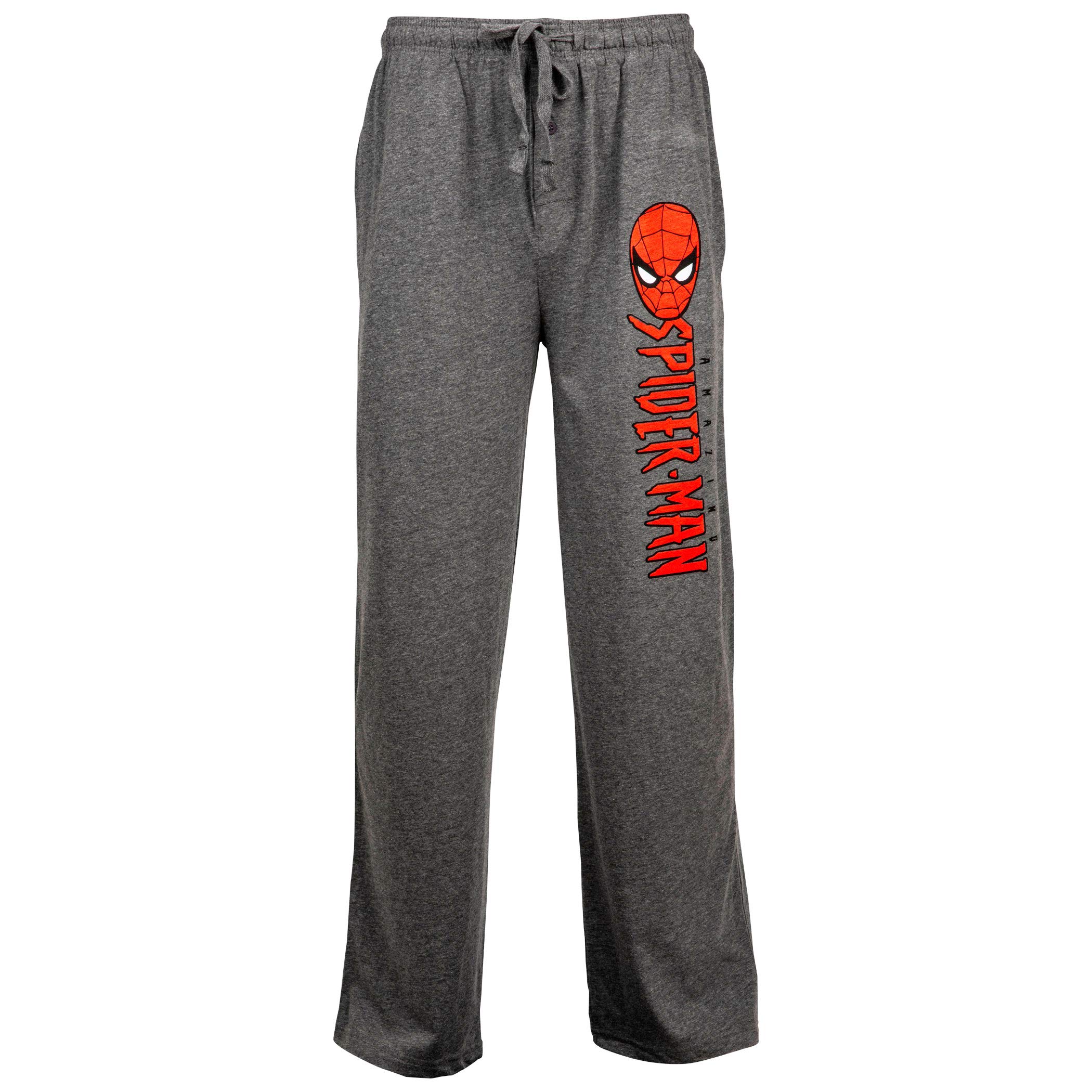 Marvel The Amazing Spider-Man Unisex Sleep Pants - Soft Superhero Pajama Bottoms for Men & Women | Perfect for Movie Nights, Sleepovers & Comic Con Cosplay