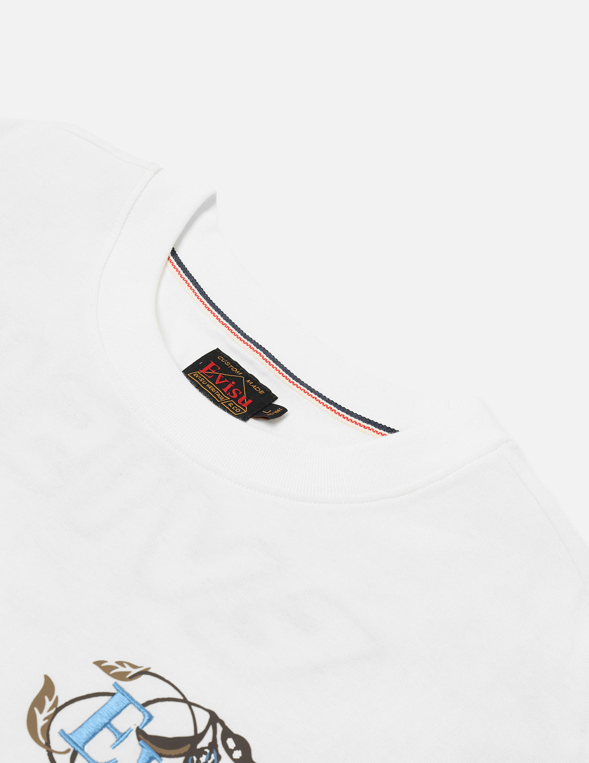 Floral Daicock & Logo Embroidered Loose Fit T-Shirt for Men - Casual Comfort Wear for Street Style & Everyday Outfits