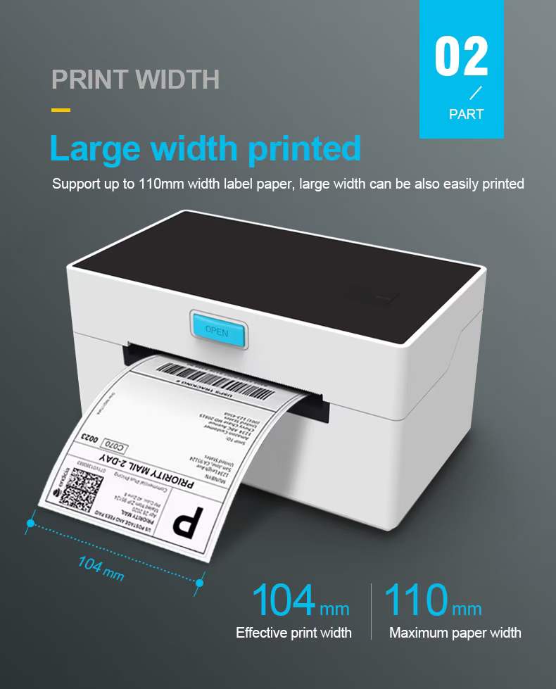 POS 9220 110mm Thermal Receipt Printer for Retail, Restaurant & Small Business - Fast Printing & Compact Design