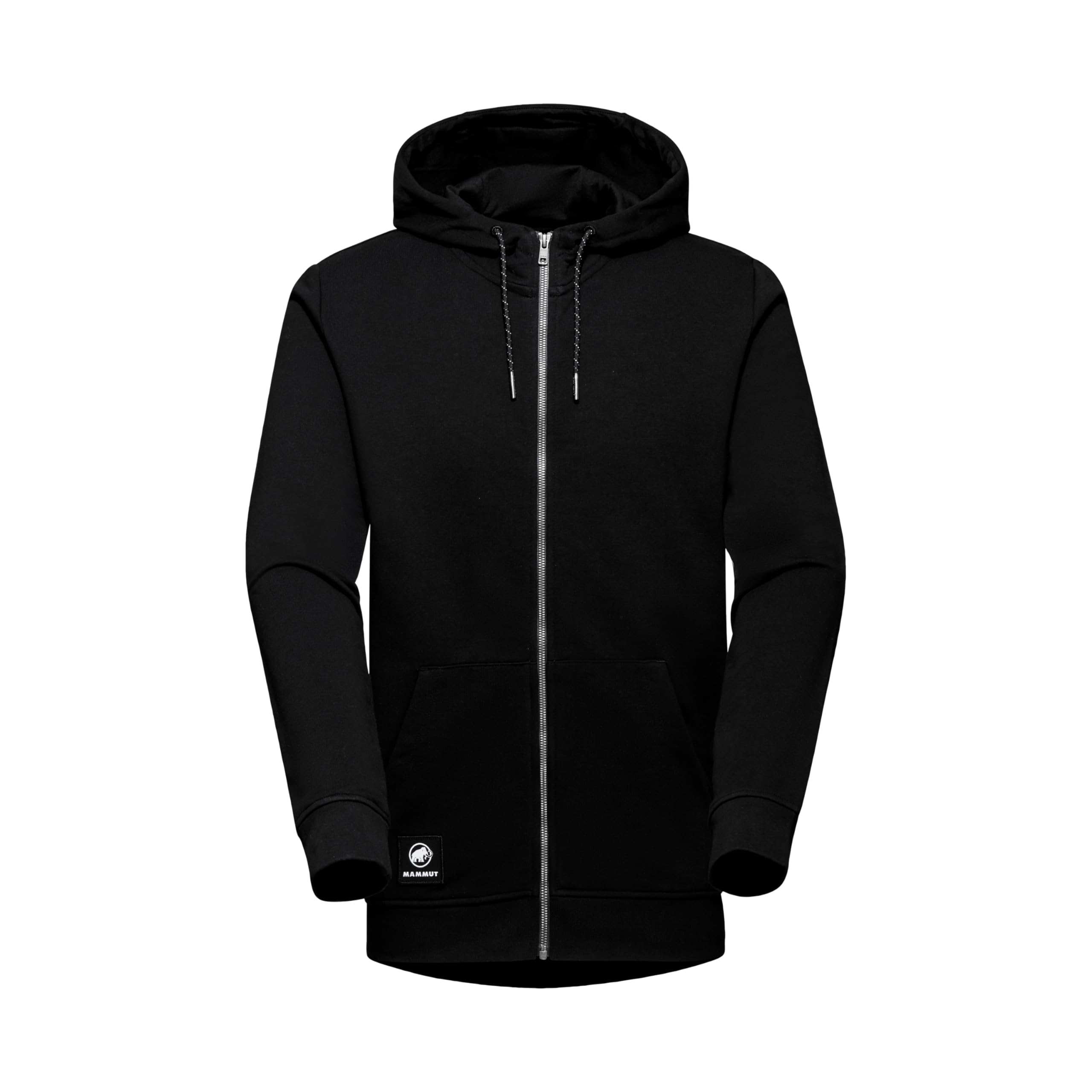 Mammut Men's ML Hooded Midlayer Jacket - Lightweight Fleece Insulation, Water-Resistant, Breathable - Black, XXL - Perfect for Hiking, Camping & Outdoor Adventures
