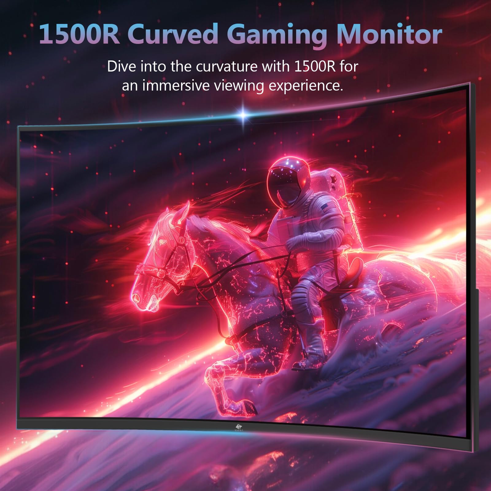 Z-Edge 27-inch Curved Gaming Monitor - Full HD 1080p, 280Hz Refresh Rate, 1ms Response Time, AMD FreeSync Premium, Frameless Design, DisplayPort & HDMI - Perfect for Esports, FPS Gaming, and Immersive Entertainment